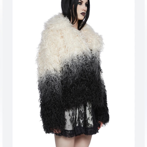 Dolls Kill Jackets & Blazers - I’d Die Again Ombré jacket Widow